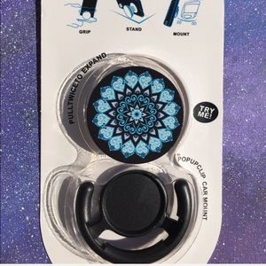 Peace Mandala PopUpSocket w/ Car Clip!